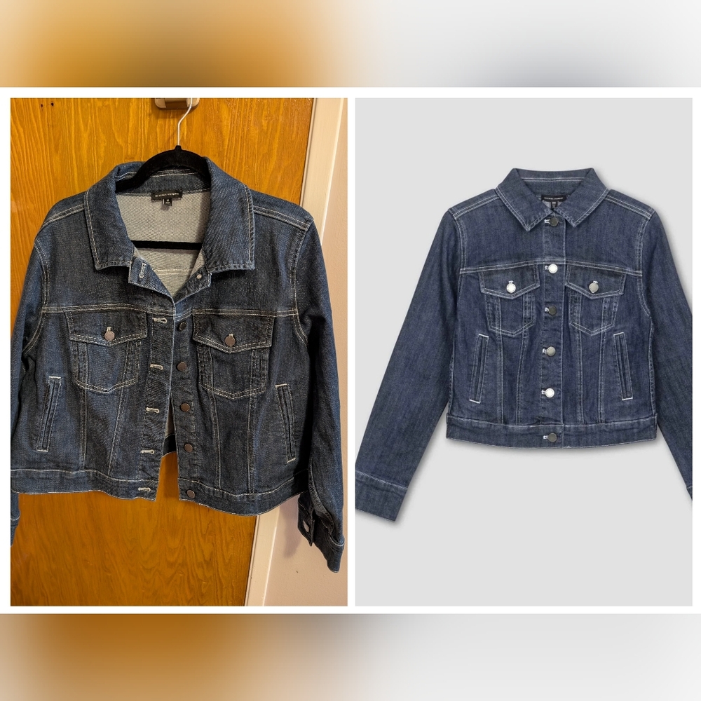 Universal Standard Size M Women's Kelsey Denim Jacket, 18-20